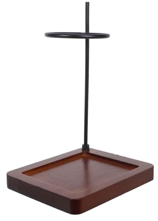 Mikinona Supporto per Filtro Caffè in con Base in Stazione Portatile per Pour-over Resistente e Compatto per Uso e Outdoor Apertura