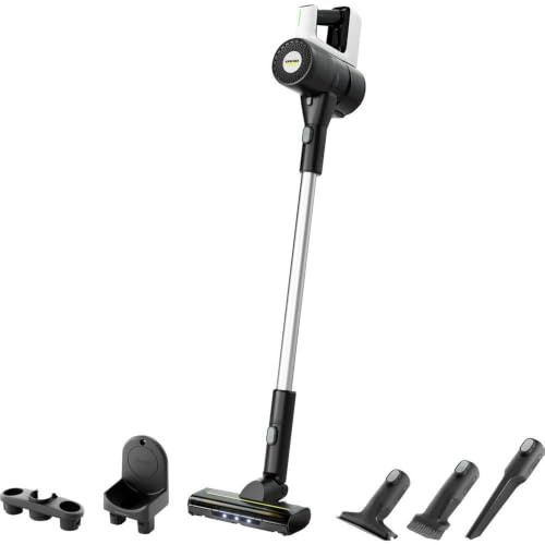 KÄRCHER Akku-Staubsauger VCS 3 Nano Complete, 3 Saugstufen mit intelligenter Schmutzerkennung & LED-Licht, HEPA-Filter, 300 Watt, Laufzeit: bis zu 50 Minuten, Gewicht: 2,3 Kg, USB-C