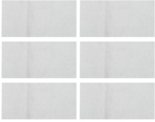 Artibetter Set da 20 Pezzi di Panno Assorbente Bianco in Cellulosa per Piante e Fiori, Tessuto Protettivo per Germogli, Pulito e Igienico, per Orti e Vivai