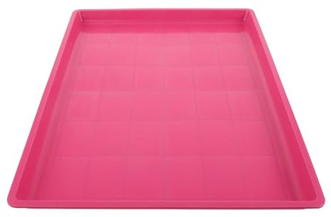 LOLIPPYY Bodenwanne für Haustierkäfige Kunststoff Kotwanne für Hundeboxen Urinschale 49,5x33,5x3cm Bruchfest Wiederverwendbar für Kaninchen Meerschweinchen und Kleintiere