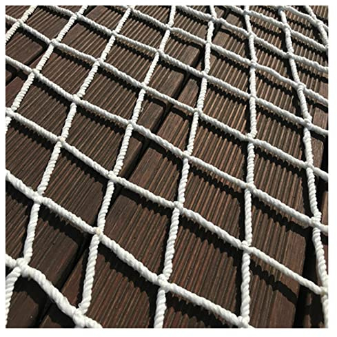Child Safety Net Pet Cat Fence Protection Net Balcony Window Stairs Anti-Fall Protection Net Fence Aperture 10X10cm, Rope Thickness 5mm, Support Other Size Customization (Size : 3x3m)