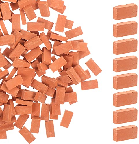 GANAZONO Krippen Zubehör Strickleiter Wichtelzubehörset Möbel Dekorative Miniaturziegel Mikrolandschaft Dachziegel Landschaftsbau Für Minigarten Diorama Mini Mini Brands