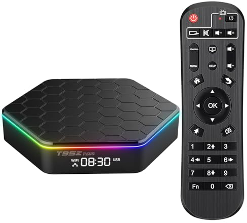 Android 12.0 TV Box, 4GB RAM 32GB Android Box ROM Allwinner H618 Quad Core 64-bit Support HD 6K/ 3D/H.265 Ethernet 2.4/5G Dual WiFi BT 5.0