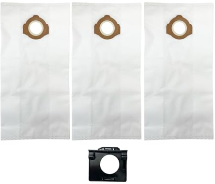 Tolxh 3PCS #49-90-2016 Fleece Dust Bags 0960-20 0970-20 0880-20 M18 Fuel M12 Fuel Wet/Dry Vacuum Cleaner Bag Quality Durable New Replacement Parts