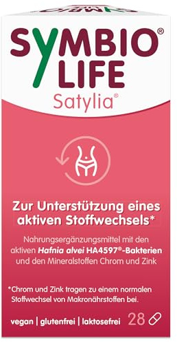 SymbioLife Satylia Kapseln zur Unterstützung eines aktiven Stoffwechsels, 28 St. Kapseln