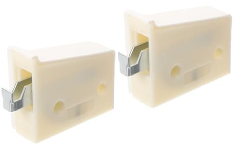 Hemobllo 2 Pz Kit Staffa Per Mobiletto Sospeso Codice Di Scarico Staffa Per Mobiletto Staffa Per Pavimento Mobile Montaggio Su Piano Di Lavoro Cerniera Manopole Ferramenta Per Mobili