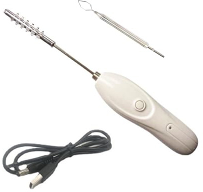 Alta Efficienza 1200mAh Batteria Frutta e Verdura Corer Pesca Elettrica Scala Cleaner Impermeabile Rotante Cutter Campeggio Picnic Corer