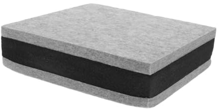 DOITOOL Pannelli Isolanti Acustici Antivibrazione Subwoofer Grigio Protezione Pavimenti e Miglioramento Suono per Casse Audio e Diffusori