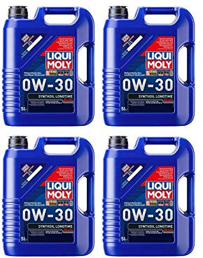 ILODA 4X Original Liqui Moly 5L Synthoil Longtime Plus 0W-30 Motoröl Motorenöl Öl 1151