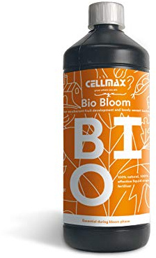 CELLMAX Organic Bloom | 100% Bio-Pflanzennahrung speziell für blühende Pflanzen | Control Union Zertifizierung | Der Pflanzendünger kann sowohl im Innen- als auch im Außenbereich verwendet werden | 1L