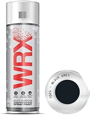 AKCALI WRX Schwarzgraue Spr�hfarbe 400 ml � Schwarzgrau 7021 � RAL 7021 Mehrzweck � Spr�hfarbe f�r Metall � Spr�hfarbe f�r Kunststoff � Spr�hfarbe f�r Holz (1)