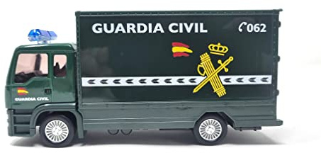 PLAYJOCS GT-8093 CAMIÓN Guardia Civil Coche metálico Juguete para niños y coleccionistas.