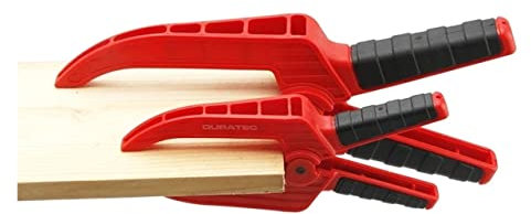 Bench Clamps Large Depth Plastic Spring Clamp Flexible Strong A Type Extra Large Clip Nylon Spring Clamps for Workbench, Woodworking, Home Workshop and DIY (Size : 4Pcs 9 inch)