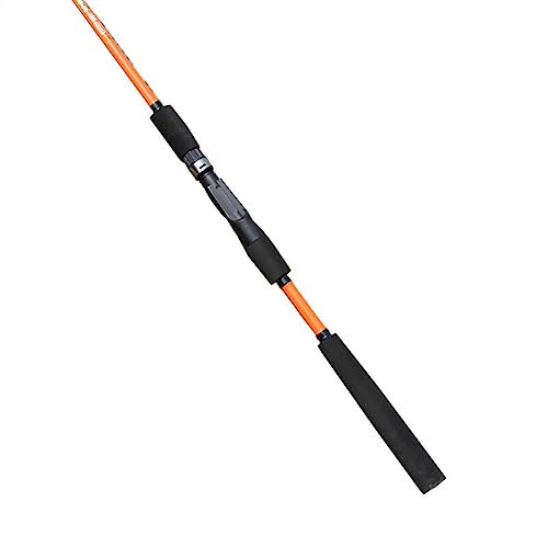 Angelruten Angelrute Carbon/Glasfaser Spinn-/Casting-Angelrute 1,6/1,8 m Reservoir Teich Fluss Bach Lake Boots-/Floßruten für Reisen in Salzwasser und Süßwasser(D,1.8m)