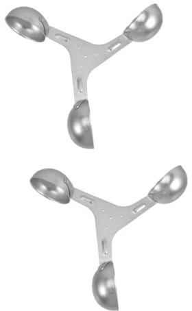 HANABASS 2stücke Windgeschwindigkeitsmessgerät Cup Anemometer Sensor Für Präzise Luftstrommessung Für Wetterstationen Und Navigation Leicht Und Tragbar
