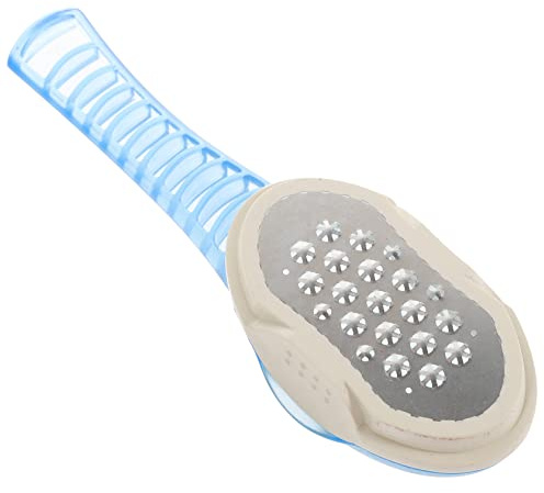 Healeved Lima per Piedi in Acciaio Inox, Leva Calli e Pelle Morta, Manico Ergonomico, per Piedi Secchi e Screpolati, Rimozione Calli