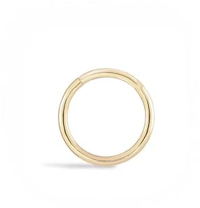 Lantine 16 g 18 g örhängen silver 925 septum-piercing ring guld zirkon helix piercing klicker smycken för daith läppringar brosk tragus örhängen öronpiercing 6–9 mm, 16g 6mm, Sterlingsilver, Ingen