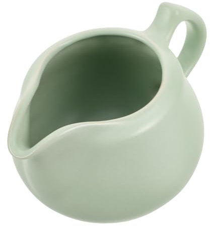 SOLUSTRE Jarra De Leche De Cerámica Para Leche Salsas y Ensaladas Para Desayunos y Postres Porcelana