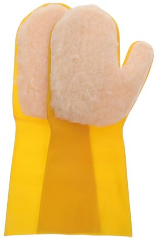 HIAKDOFT 2pcs Pool Gloves Cleaning Mitt for Swimming Pools Hot Tubs Aquarium Cleaning Gloves Tool Wash Scrubbers