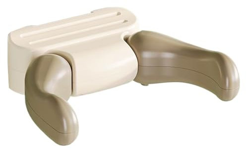 Supporto Per Bagnetto Per Stare In Piedi,Supporto Assistenza Bagno A Parete - Installazione Senza Fori, Risparmio Spazio, Supporto Stabile Antiscivolo Per Bagno Casa