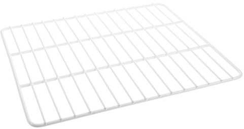 Zerodeko Divisor de Estante de Hierro para Refrigerador y Congelador Estante Blanco de Malla Metálica para Almacenamiento Versátil y Comercios