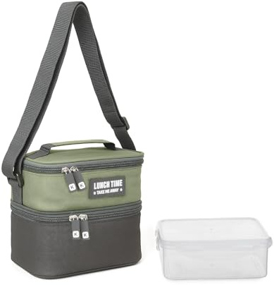 KASANOVA Borsa porta pranzo termica 6 L con contenitore