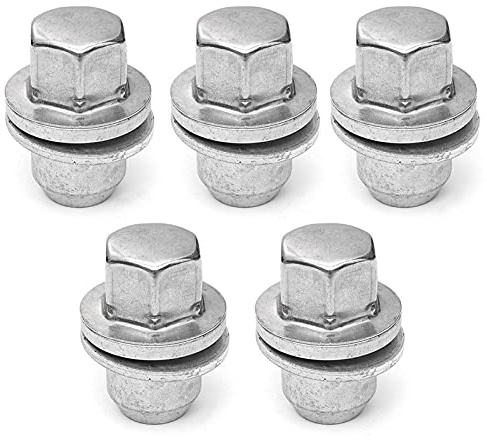 Bulloni Antifurto Per Ruote,Bullone Ruota In Accia Cappuccio Da Noce Di Ruota In Acciaio Inox 5pcs