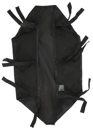 Abaodam Borsa Portaoggetti per Passeggino Oxford Nero, Grande Capacità, Portatile e Facile da Pulire, lo Shopping come Regalo per Nuove Mamme