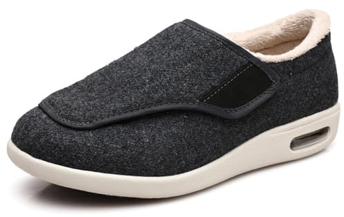 EIASERT Chaussures De Marche Grande Largeur des, Coussin d'air Respirant Mesh Chaussures De Sport pour Le Diabète, Femme Homme Sandales