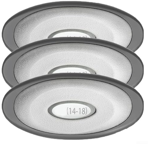 Replacement For Oval Spa Pillow Insert and Back Mount for J-300 Hot Tubs 2007-2024 Designed for LED Pillow Light with Translucent Window (3pcs)