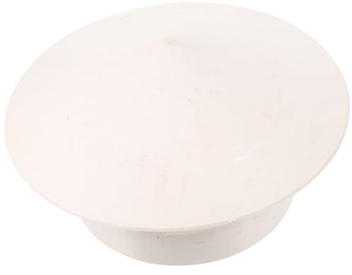 Toyvian Tapa de Lluvia para Chimenea y Ventilación de Techo Accesorio de PVC Adaptable 110-160 MM Cubierta Protectora para Evitar Entrada de Agua y Viento en Estufas y Conductos