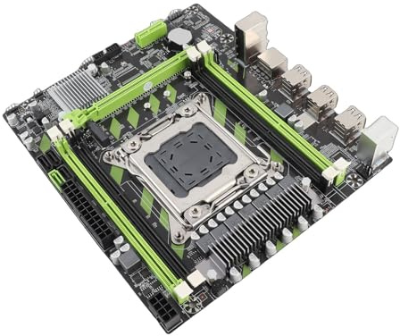 SUNGOOYUE Carte Mère X79G, Mémoire DDR3 LGA 2011, Prise en Charge du Chipset X79, 128 Go de RAM, 4 Emplacements, avec Carte Réseau Gigabit RTL8111HN pour Cartes Graphiques PCIE RX Series