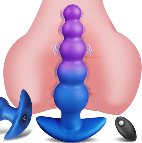 Analvibratoren 10 Vibrationsmodi Analkugeln Prostata Stimulation | Analplug für Frauen Analdildo für Männer fantasy Dildo knot Anal Beads Sex Spielzeug für die Männer Frauen Paare