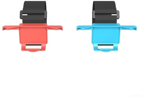 Sangles de poignet pour manette de jeu Switch 2 (2025), bracelets réglables en nylon ABS avec poignée texturée et options rouges