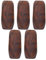 5 bandejas de madera de sushi de estilo japonés natural para organizar platos de vajilla