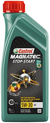 Castrol OLIO MOTORE LUBRIFICANTE MAGNATEC STOP&START 5W-30 A5 Q3 1L