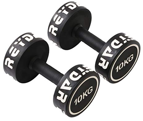 ZXQZ Fitness Hanteln Gummibeschichtete Anti-Roll-Hanteln, Kettlebells Für Das Gleichgewichtstraining, Gewicht Für Kraftaufbau, 5 Kg, 7,5 Kg, 10 Kg, 15 Kg (Paar) Kleine Hantel