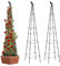 MYMULIKE Set de 2 165cm classements Jardin auxiliaire – Treillis obélisque métal Noyau décoratif Escalade Treillis végétal, Fond de cérémonie Festive – Jardin, Serre, Cour et Salon
