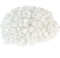 Lot de 400 pierres lumineuses, blanches, lumineuses, pour jardin et aquarium, brillent dans le noir, pierres décoratives pour jardin, herbes et aquariums