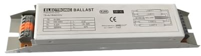 RTRCAGAKM 1pc 0.32A 220V 50/60HZ T8 4X18W Electronic Ballast BOWI-T8-4X18W
