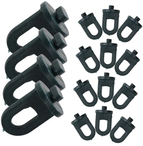 HANABASS 100piezas Clips De Invernadero De Abrazaderas De Para Sostener Plantas Invernaderos Instalación Fácil y Rápida Accesorios Para Cultivo De Jardín y Flores