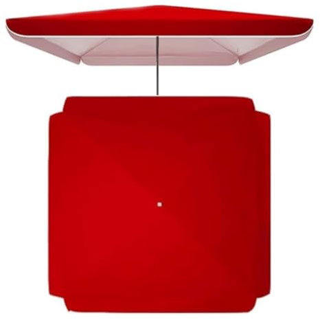 LSyySy Housse de rechange pour parasol de terrasse, extérieur en tissu Oxford double couche épais, pour jardin, piscine, plage