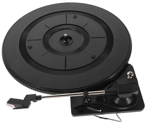 MUCKLILY Platine Vinyle Rétro Style Gramophone Tête De Lecture Rétro pour Décoration Intérieure Et Amateurs De Musique