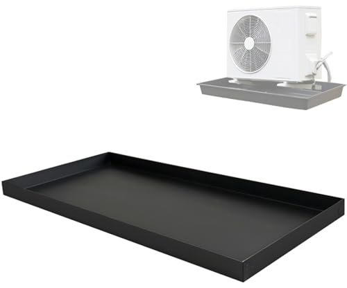 YANGLLYJ Soporte Garrafa Aire Acondicionado, Bandeja de Goteo del Aire Acondicionado, Apta para Aires Acondicionados Split o Bandejas de Goteo(51x12cm/20.08x4.72in)