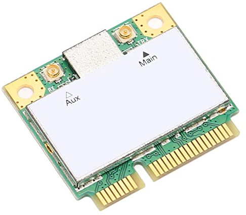 Tomantery Mini Tarjeta de Red Inalámbrica PCIE, Adaptador WLAN Duradero de 150Mbps para Ordenadores, Plug and Play para PC, Hasee