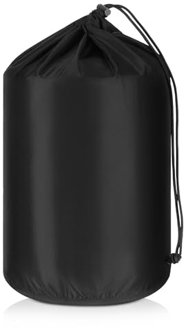 WOFASHPURET Bolsa de Almacenamiento para Chaqueta de Plumas, Ligera y Resistente de 16,5 Cm X 33 Cm, con Cordón Ajustable, Bolsa Multiusos para Ropa de Viaje y Actividades al Aire Libre