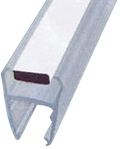 Di Vapor (R) Magnetic Shower Door Seal | 4-6mm/8mm/10mm Glass | 85cm/2m (Glass Thickness: 4-6mm, Seal Length: 2m)