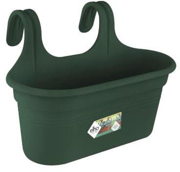 elho Green Basics Easy Hanger Large - Leaf Green | L 26.5 x B 36 x H 26 cm | für den Innen- und Außenbereich