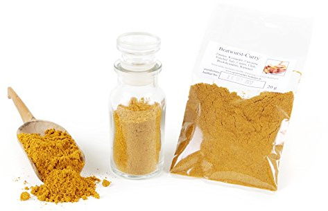 Berliner Bratwurst Curry, Currywurst Gewürz, Curry-Pulver, Curry-Gewürz, Curry-Gewürzmischung, Currygewürz, Curyywurst Gewürzmischung, Curry-Ketchup Gewürz, 20g