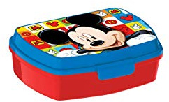 ALMACENESADAN 2208; Tostapane Rettangolare Multicolore Topolino 90; Prodotto in plastica; Senza BPA